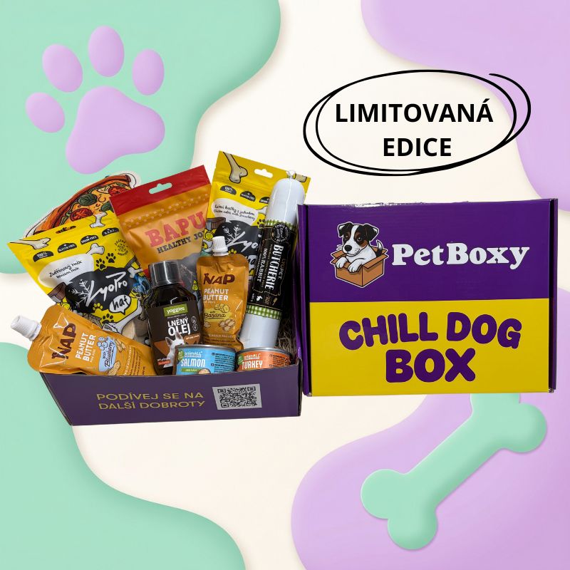 Chill Dog Box - dárkový balíček pro psa pro radost